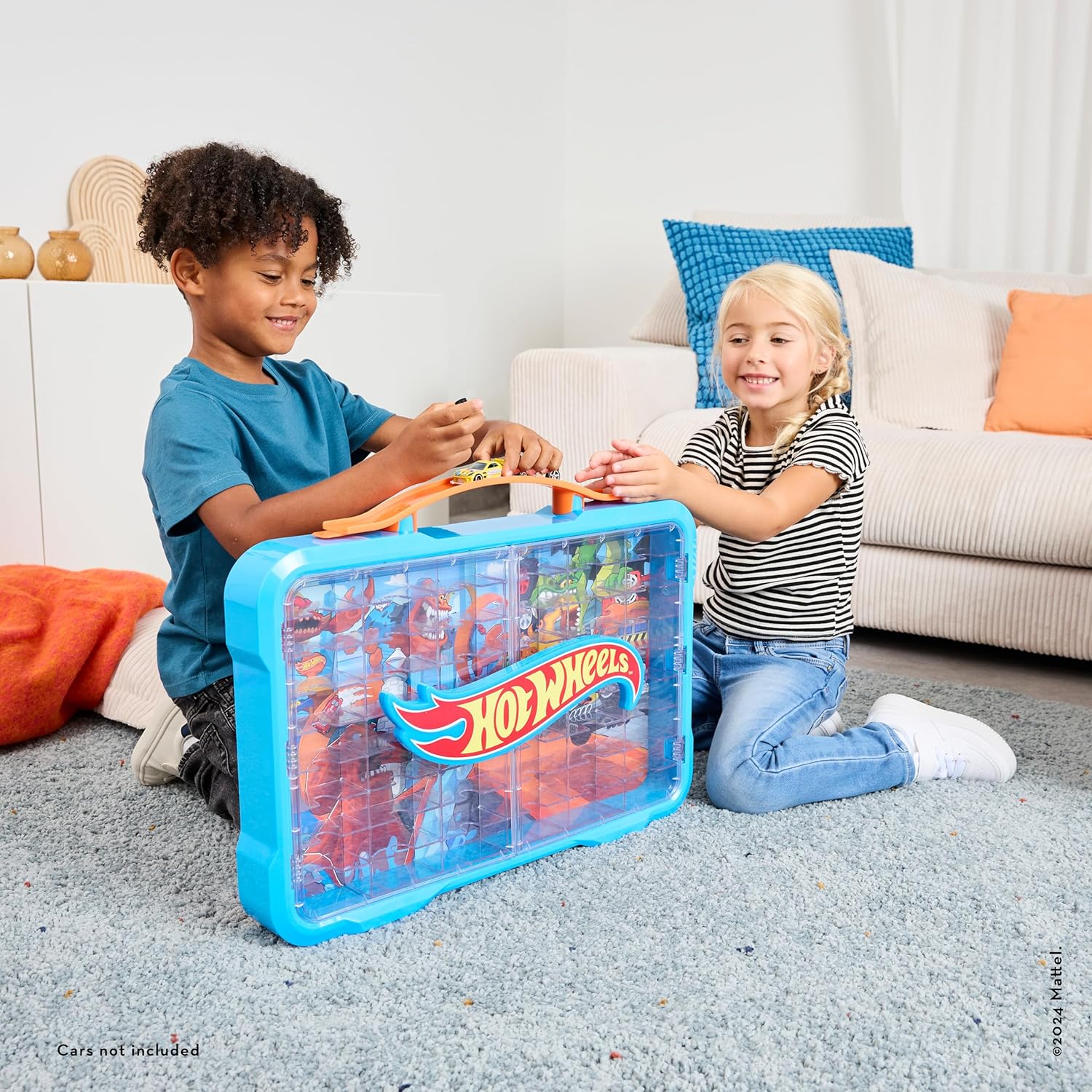 Klein Hot Wheels Collector's Display Case With Light 2411 - Image 4