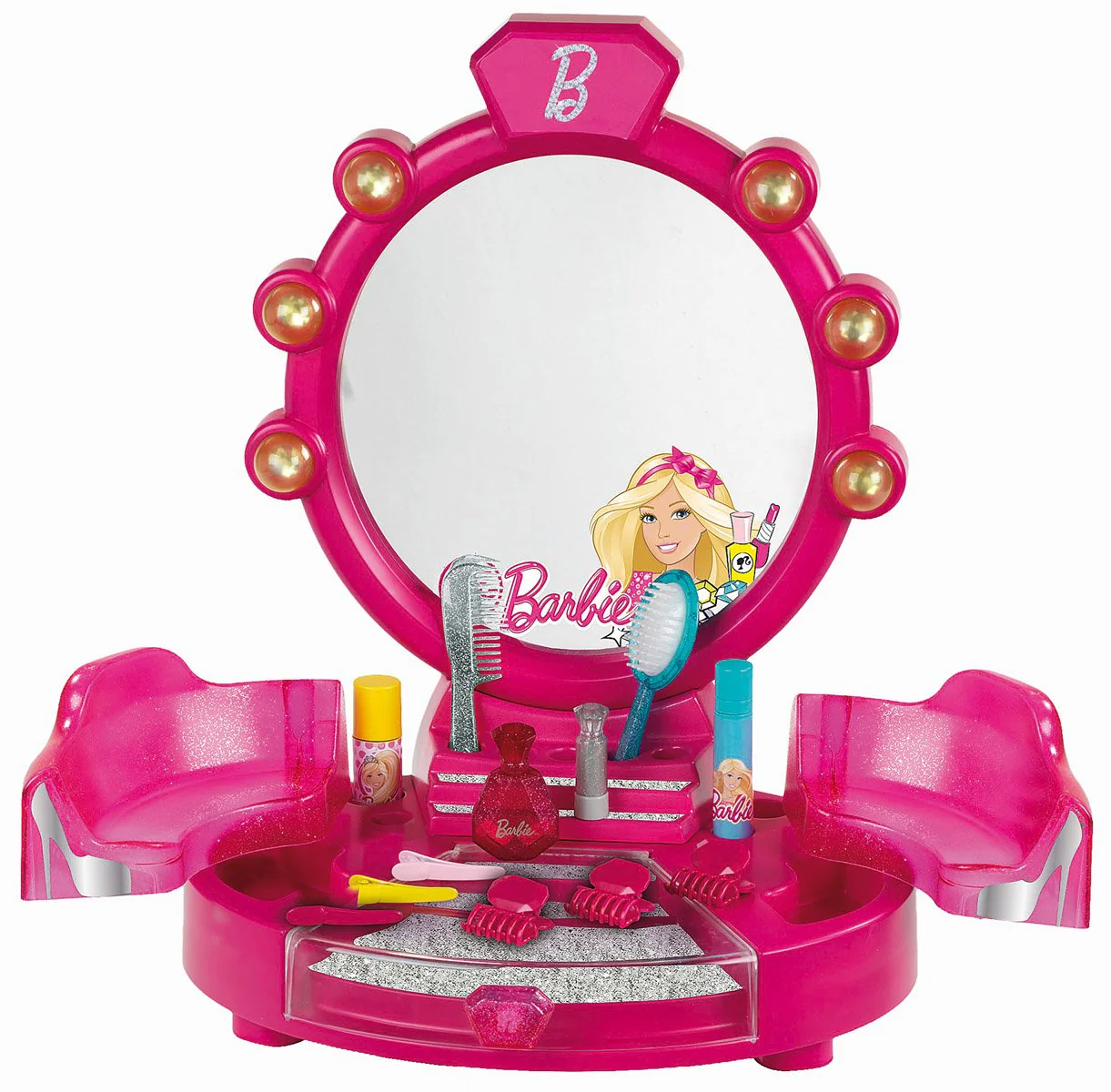 Klein Toys Barbie Beauty Table Styling Studio Toy - Image 3