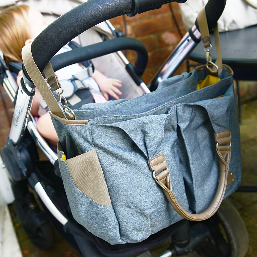 Koo-di Lottie Luxury Changing Bag Grey New With Tags KD015-03