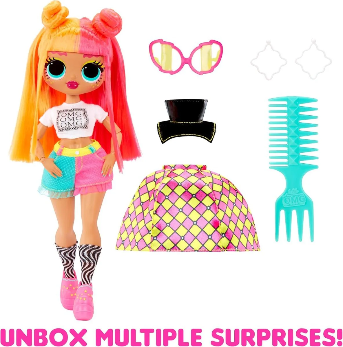 L.O.L Surprise OMG Neonlicious Fashion Doll MGA-591580 - Image 3