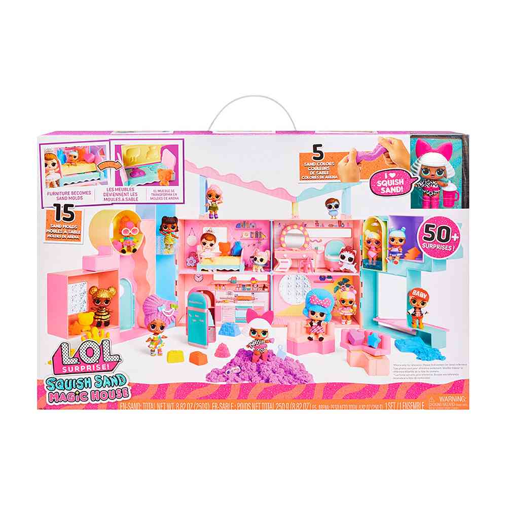 L.O.L. Surprise Squish Sand Magic House with Tot MGA-593218