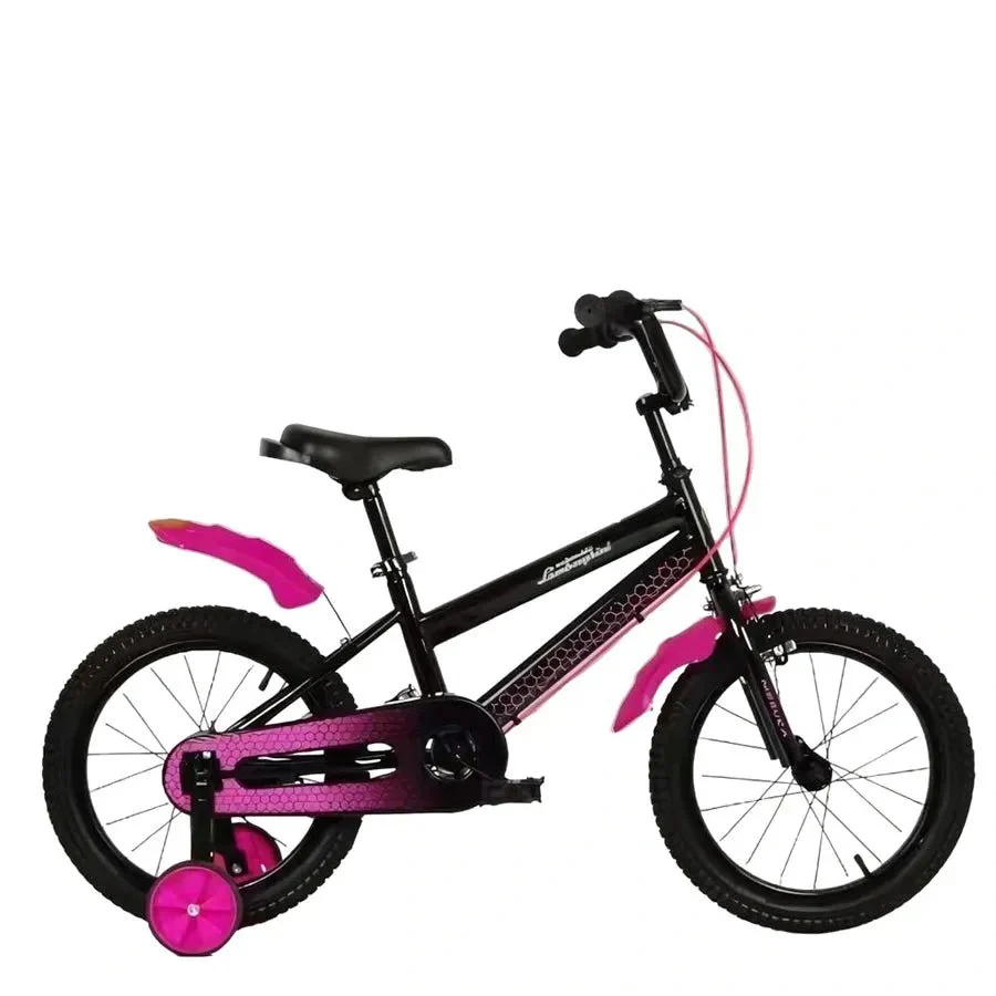 Lamborghini Kids Bicycle 16 Inch Black/Pink LBK013-PM - Image 2