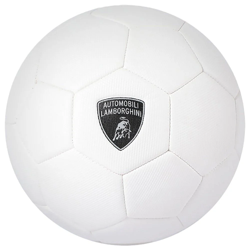 Lamborghini PVC Soccer Ball No. 5 - White LFB661-5W