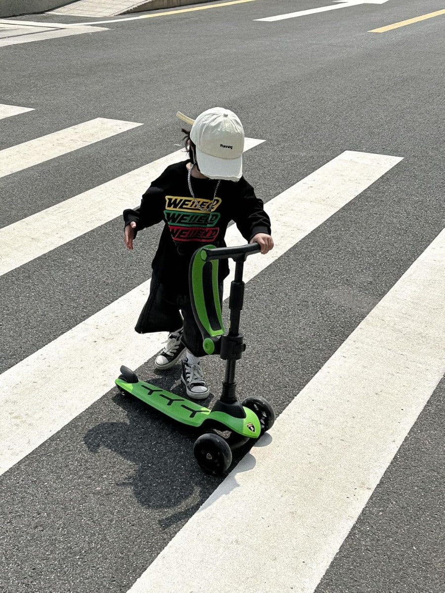 Lamborghini Scooter With Seat Green LEB-LB2005-S-GN - Image 4