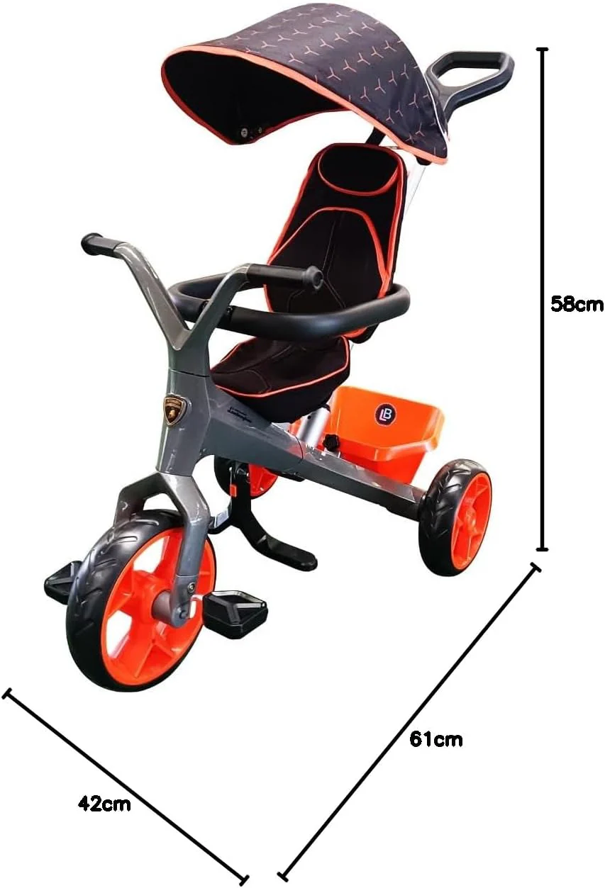 Lamborghini Tricycle Orange 495 - Image 7