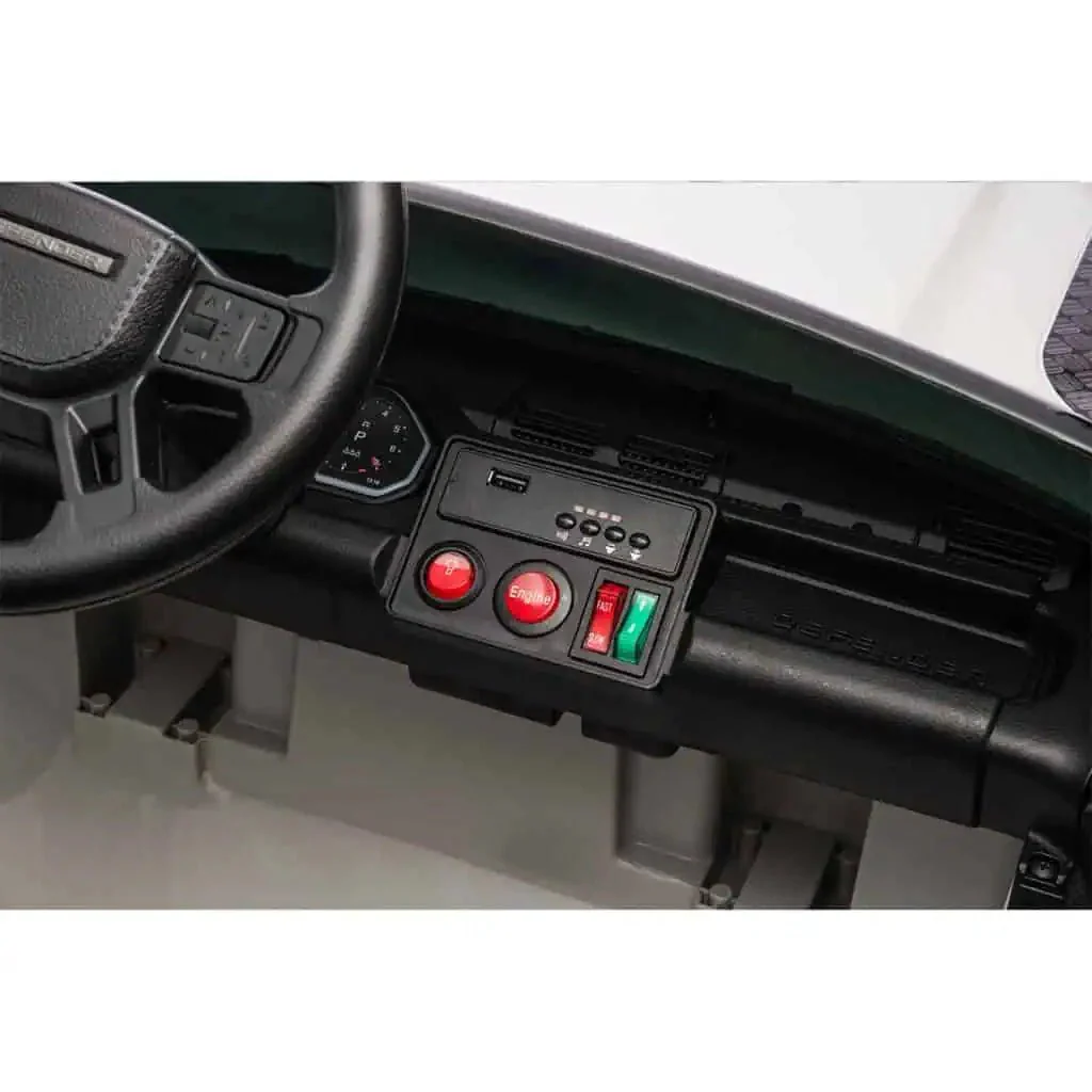 Land Rover Defender Licensed Ride On Car 12V - Black TR2503 - Image 3