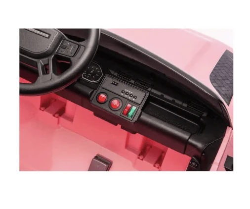 Land Rover Defender Ride On 12V Pink - Image 4