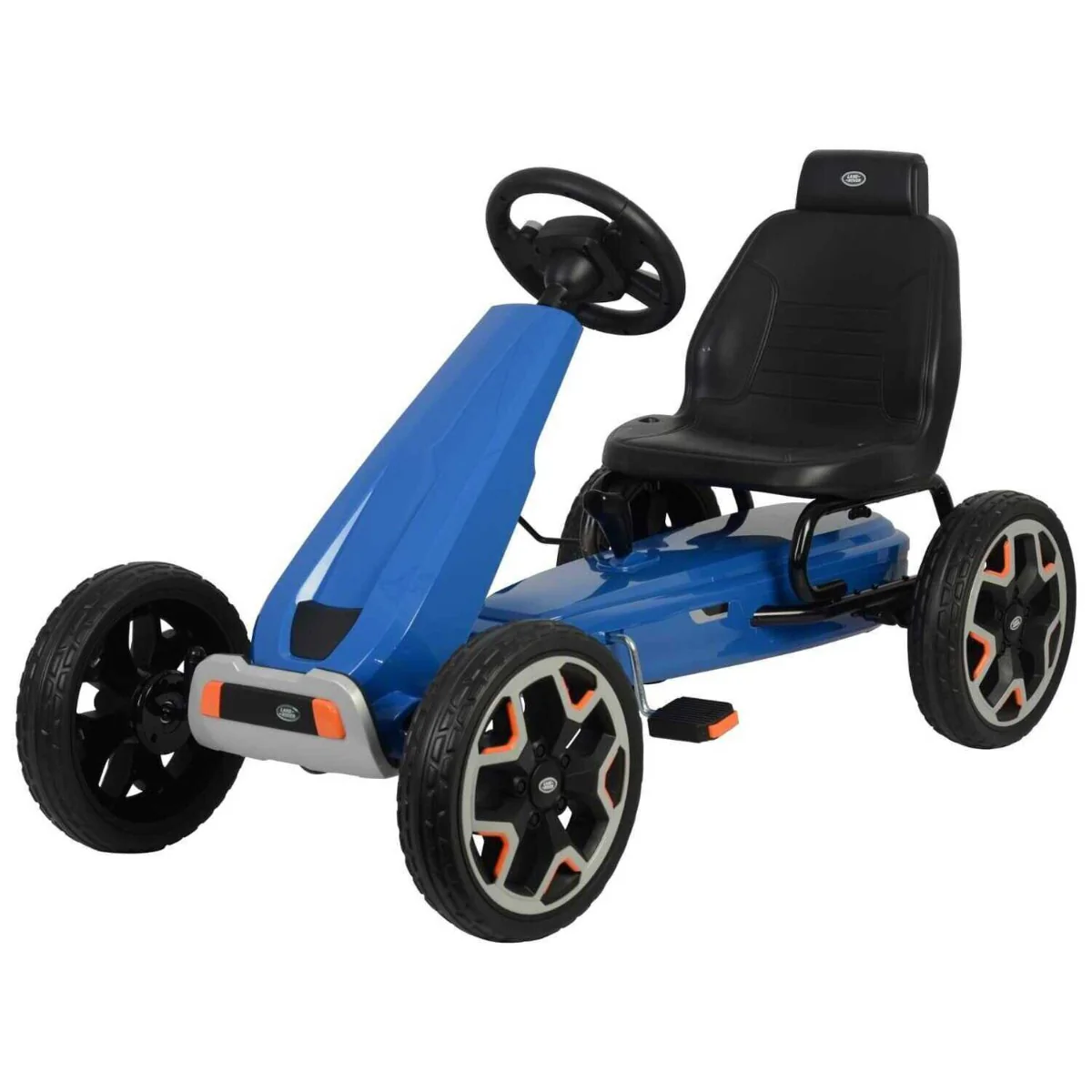 Land Rover Licensed Pedal Go Kart Blue 8956