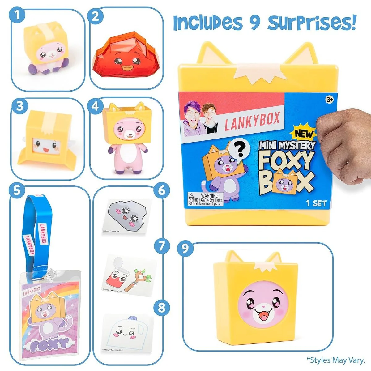 LankyBox Giant Foxy Mystery Box BON-2142 - Image 3