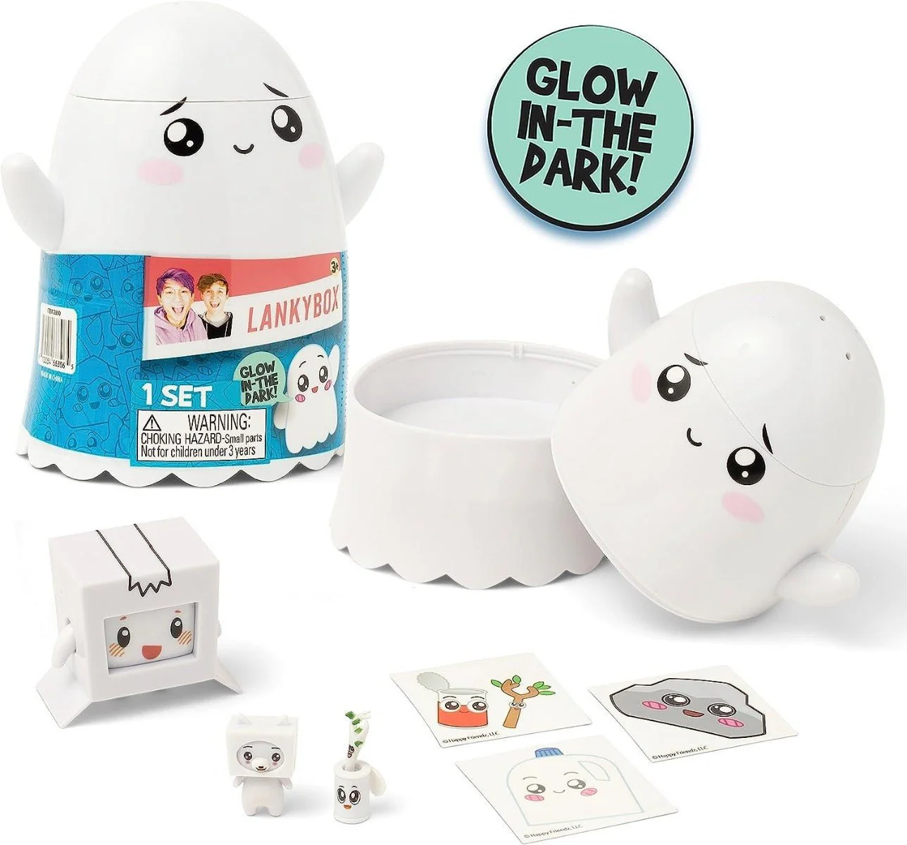 LankyBox Mystery Ghosty Glow in the Dark BON-2800