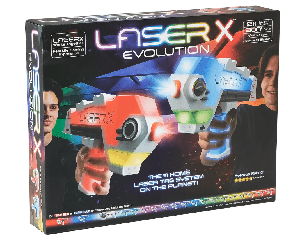 LaserX Evolution Double Blasters Set 88908