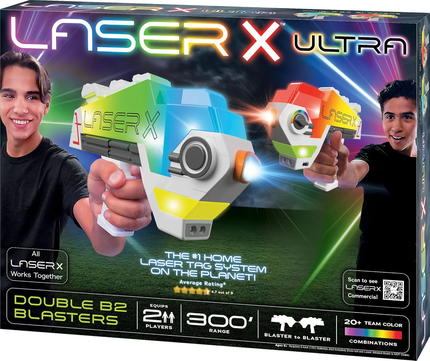 LaserX Ultra Double B2 Blasters 87552