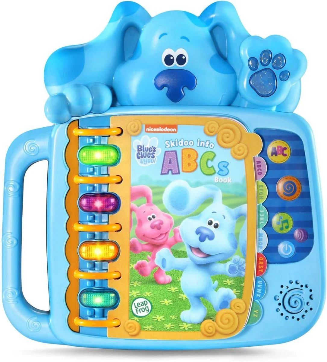 LeapFrog Blue's Clues and You Skidoo Into ABCs Book Blue 80-610603