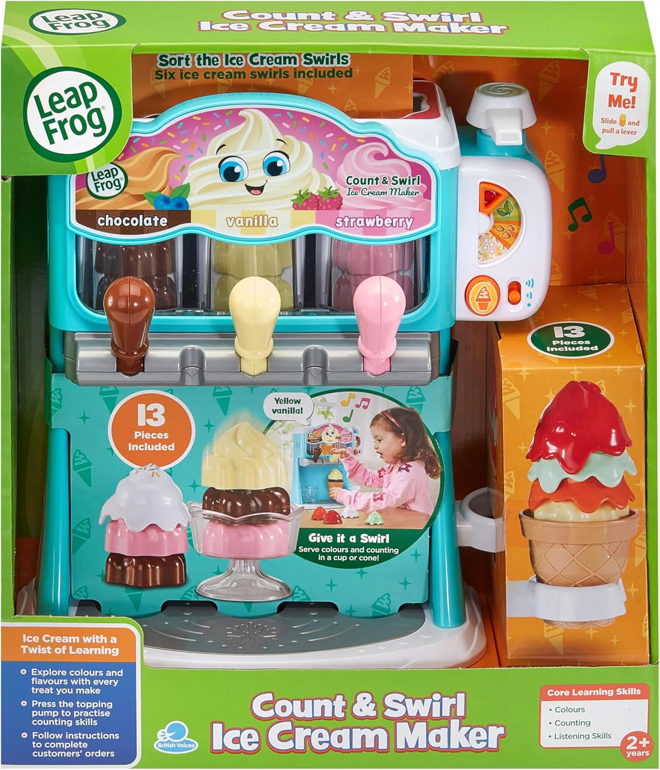 LeapFrog Count and Swirl Ice Cream Maker 80-619003 - Image 11