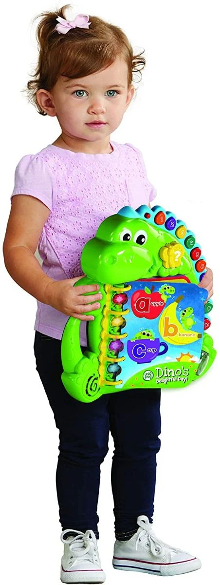 LeapFrog Dino's Delightful Day ABC Book 80-600503 - Image 2