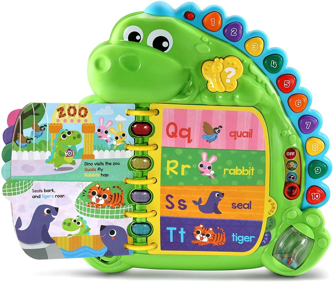 LeapFrog Dino's Delightful Day ABC Book 80-600503 - Image 3