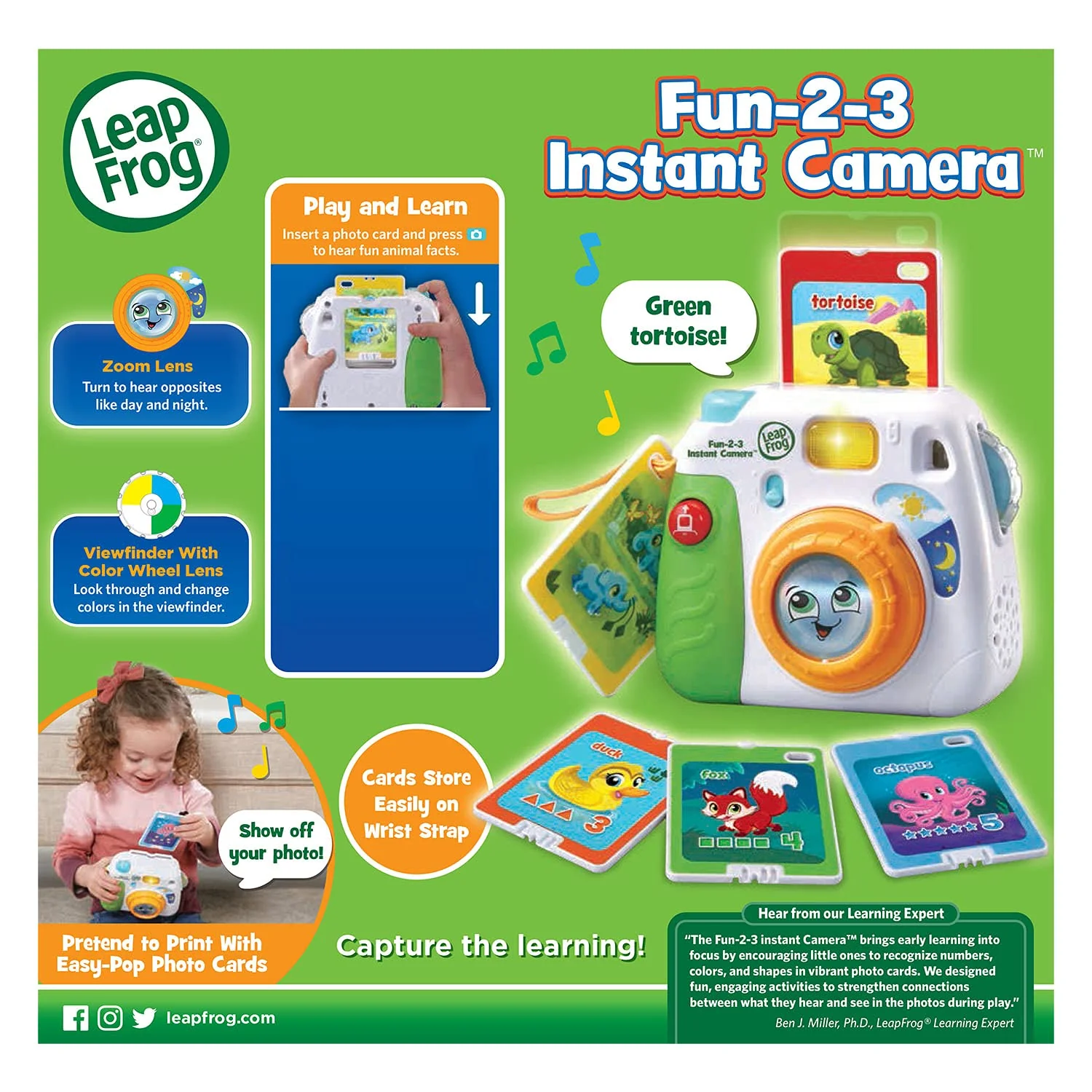 LeapFrog Fun-2-3 Instant Camera 80-612203 - Image 4