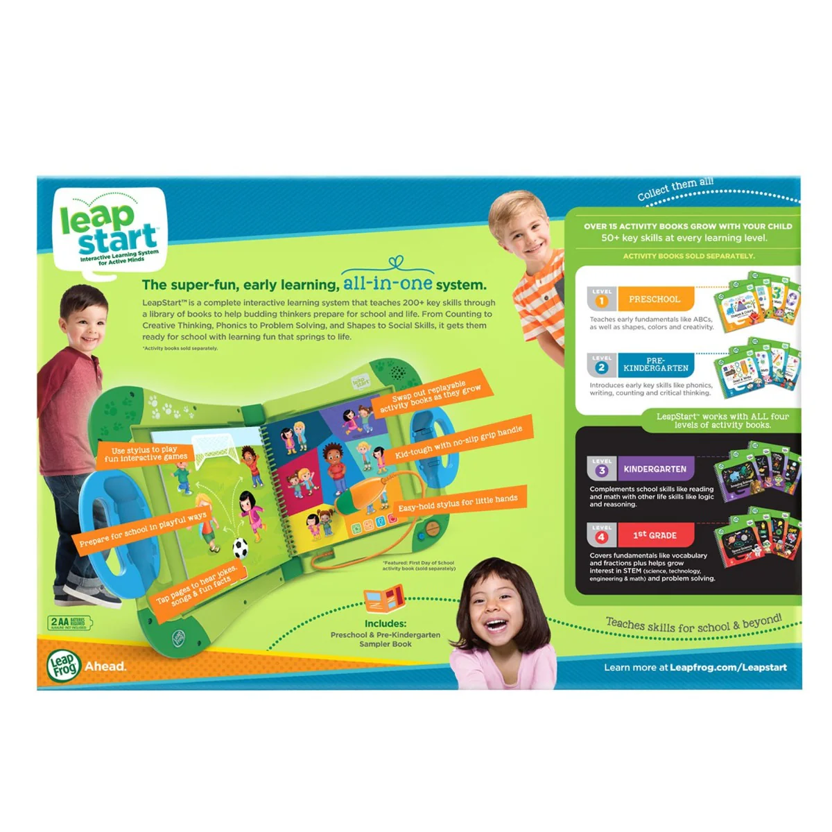 LeapFrog Leapstart Green Interactive Learning 80-21600E - Image 2