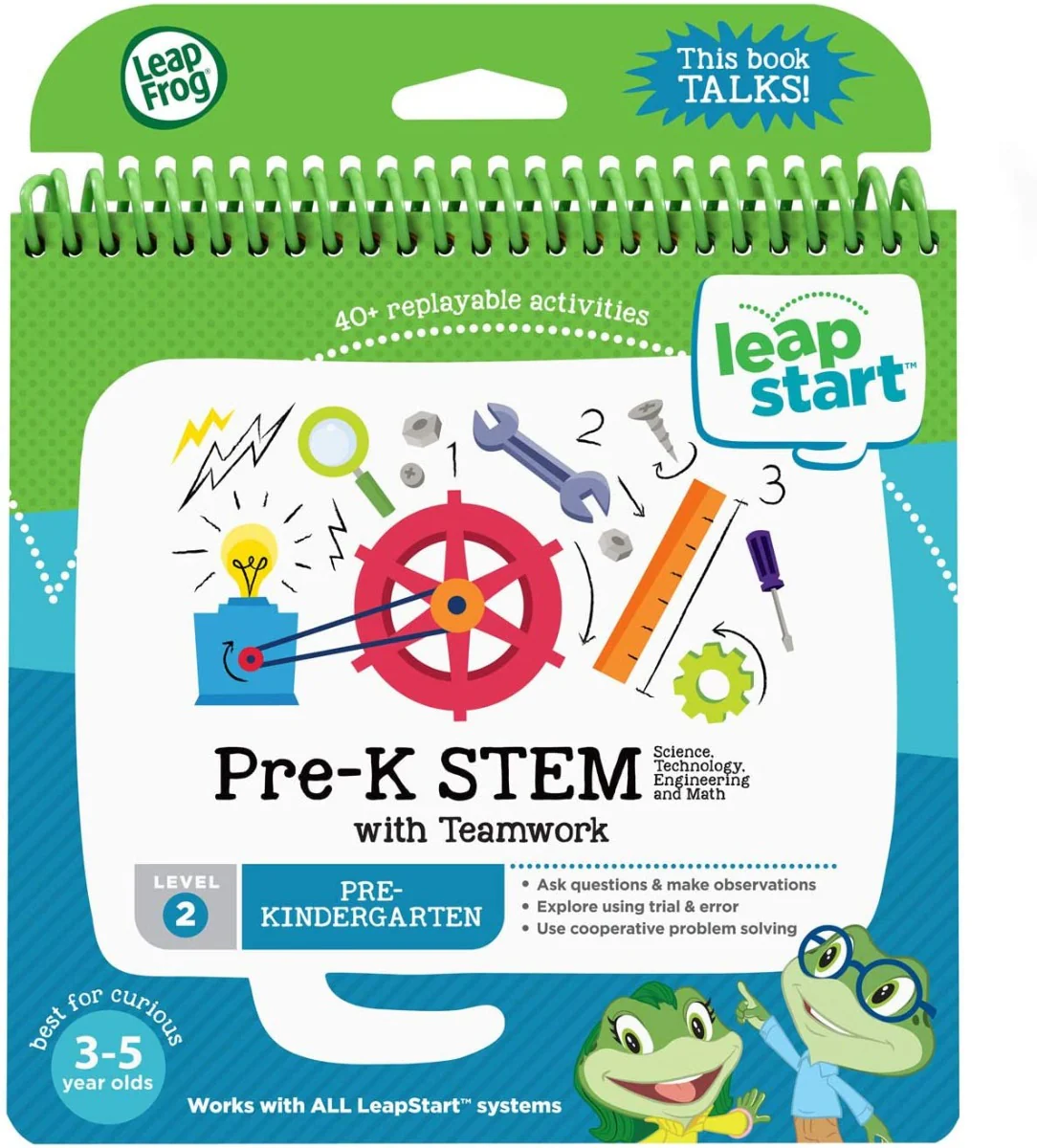 LeapFrog LeapStart Pre-Kindergarten Activity Book 80-21507