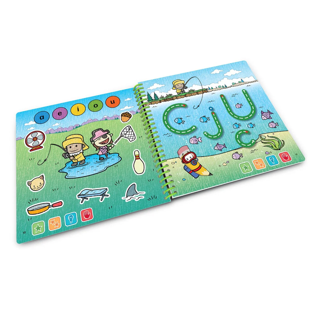LeapFrog LeapStart Preschool Activity Book - Read & Write and Communication Skills LF 80-21508 - Image 3