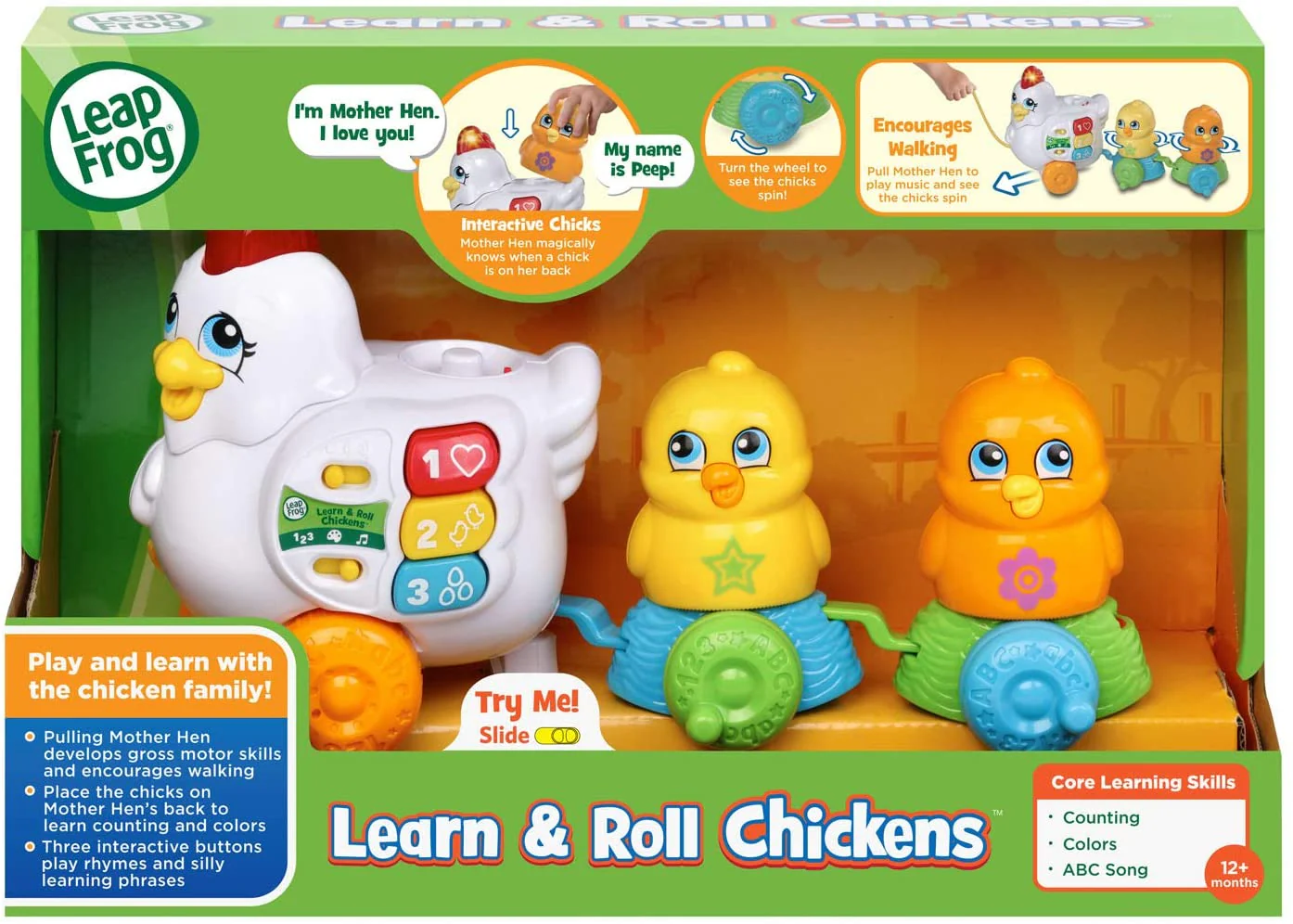 LeapFrog Learn & Roll Chickens 80-606300 - Image 7