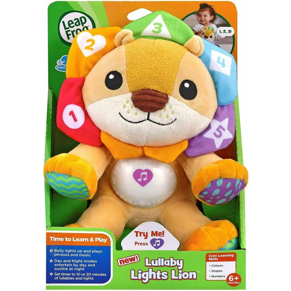 LeapFrog Lullaby Lights Lion 80-607103 - Image 2