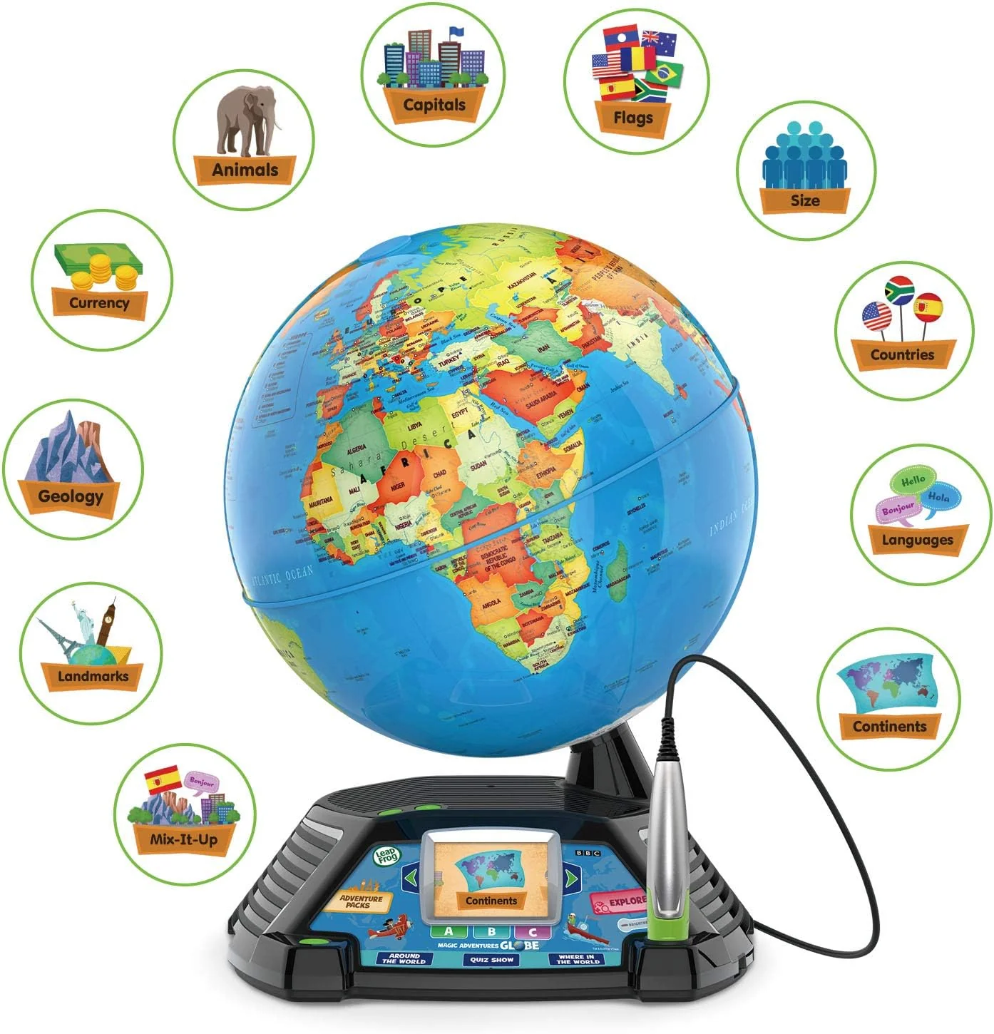 LeapFrog Magic Adventures Globe 80-605400 - Image 3