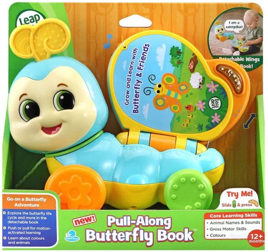 LeapFrog Pull-Along Butterfly Book 80-613403 - Image 2