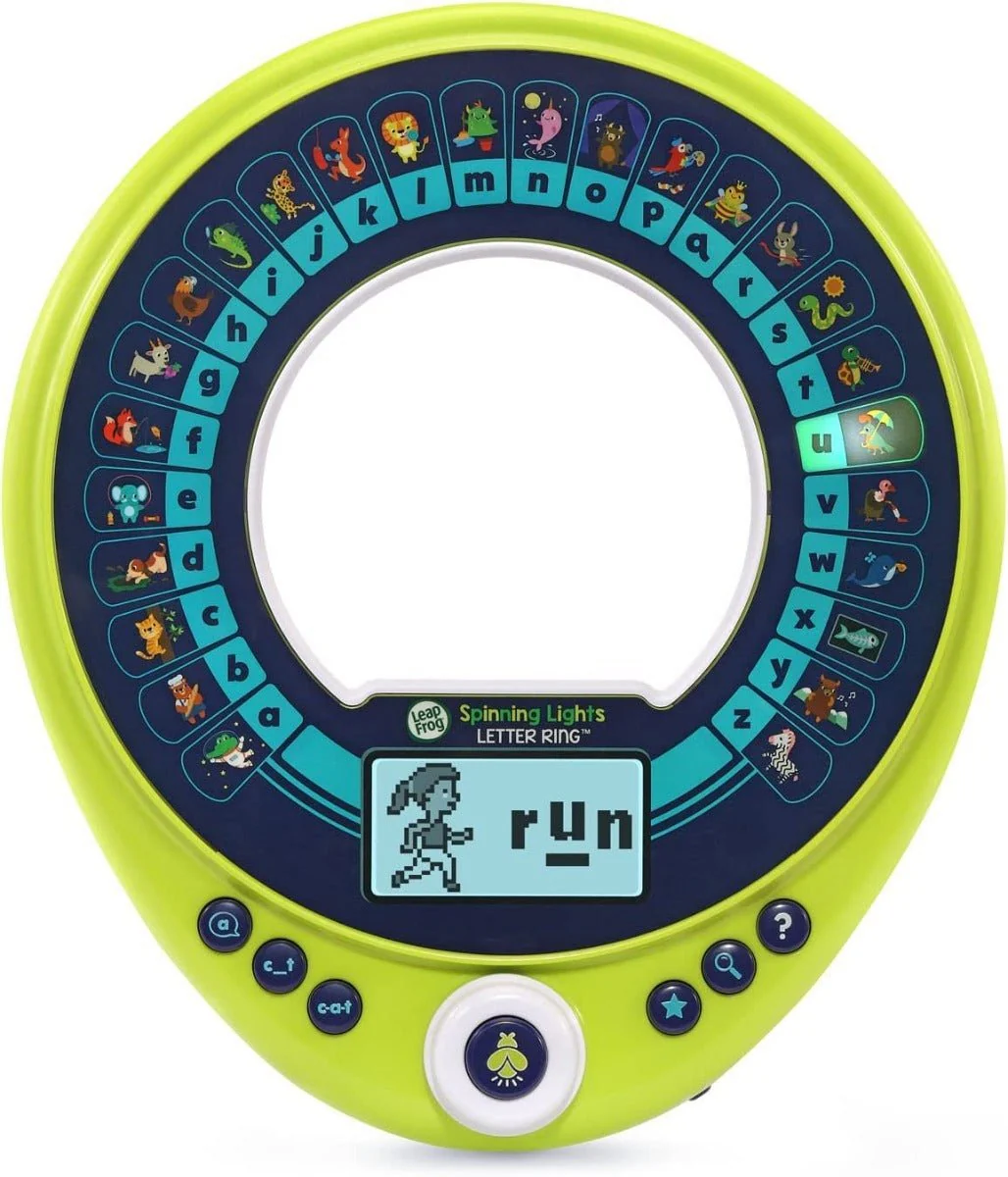 Leapfrog Spinning Lights Letter Ring 80-616303