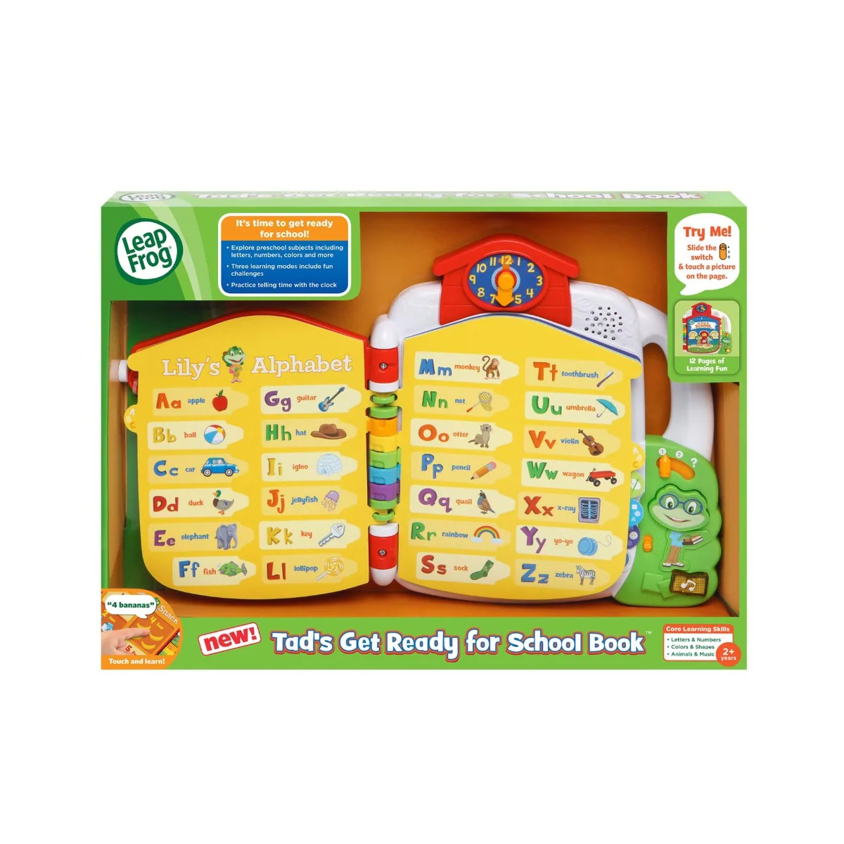 LeapFrog Tads Get Ready for School Book 80-602303 - Image 2