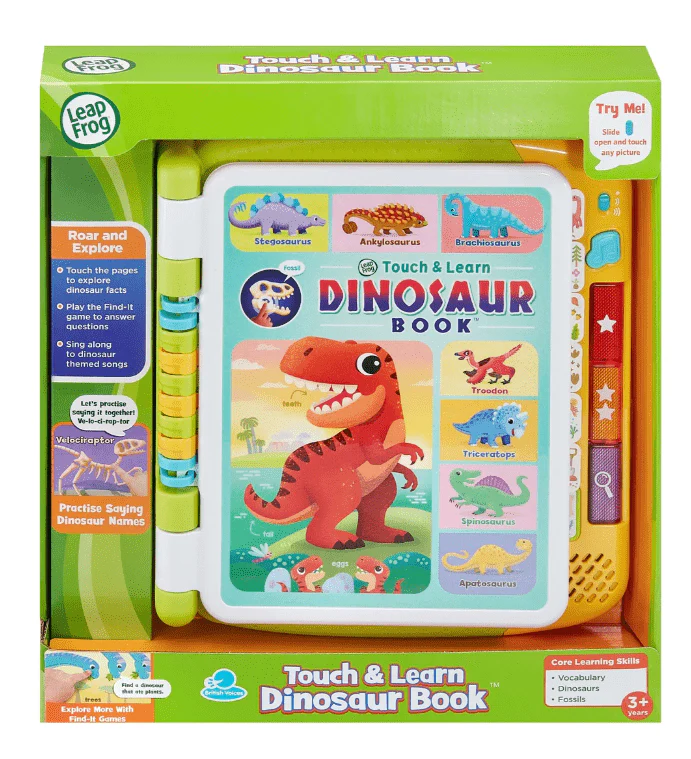 LeapFrog Touch & Learn Dinosaur Book 80-619203 - Image 4