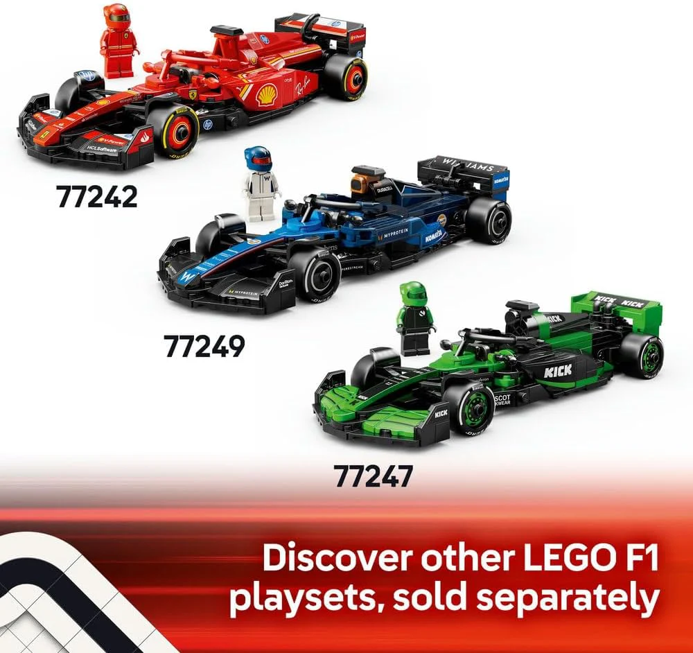 LEGO Aston Martin Aramco F1 AMR24 Race Car 77245 - Image 5