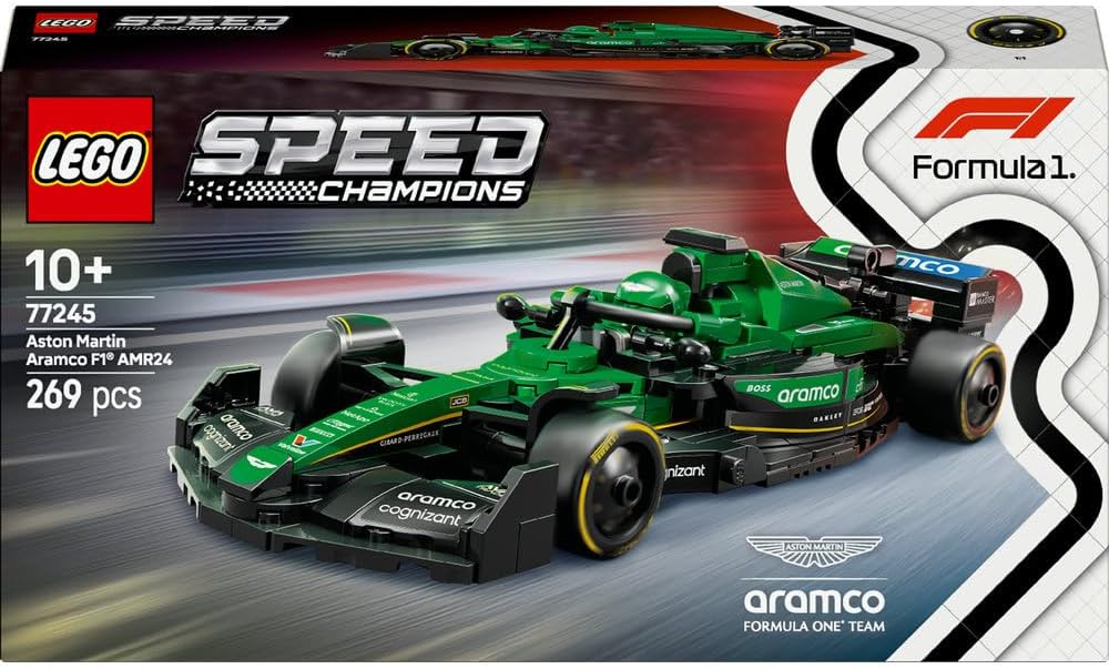 LEGO Aston Martin Aramco F1 AMR24 Race Car 77245 - Image 8