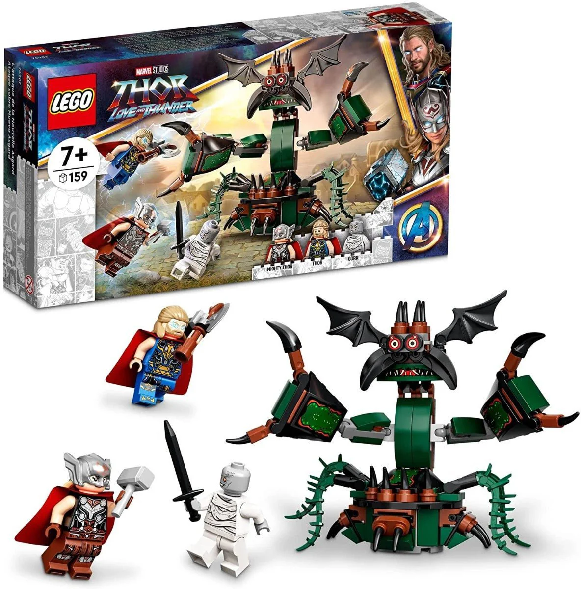 LEGO Attack on New Asgard Set 6378882/76207 - Image 2