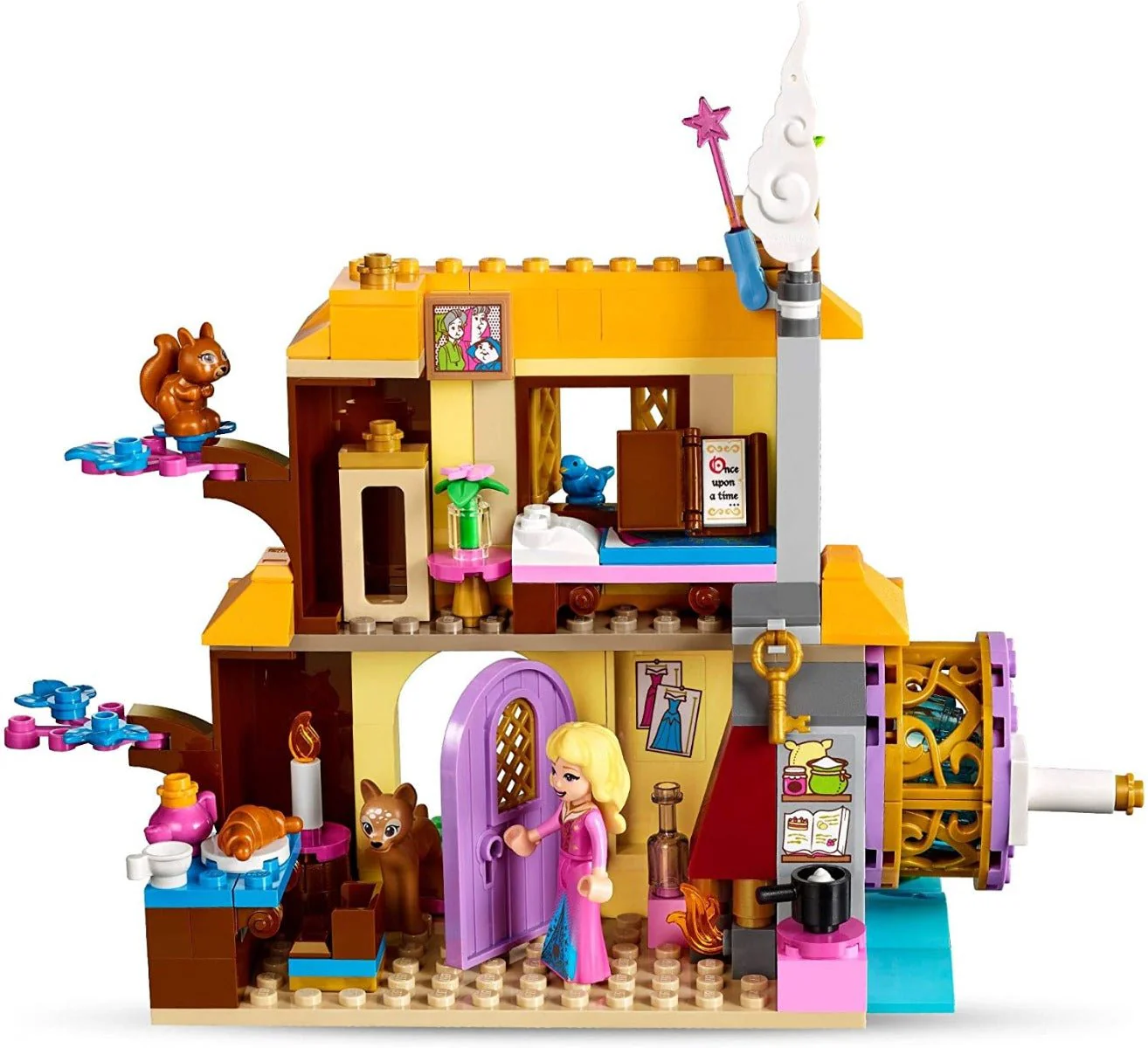 LEGO Aurora's Forest Cottage Set 43188 - Image 3