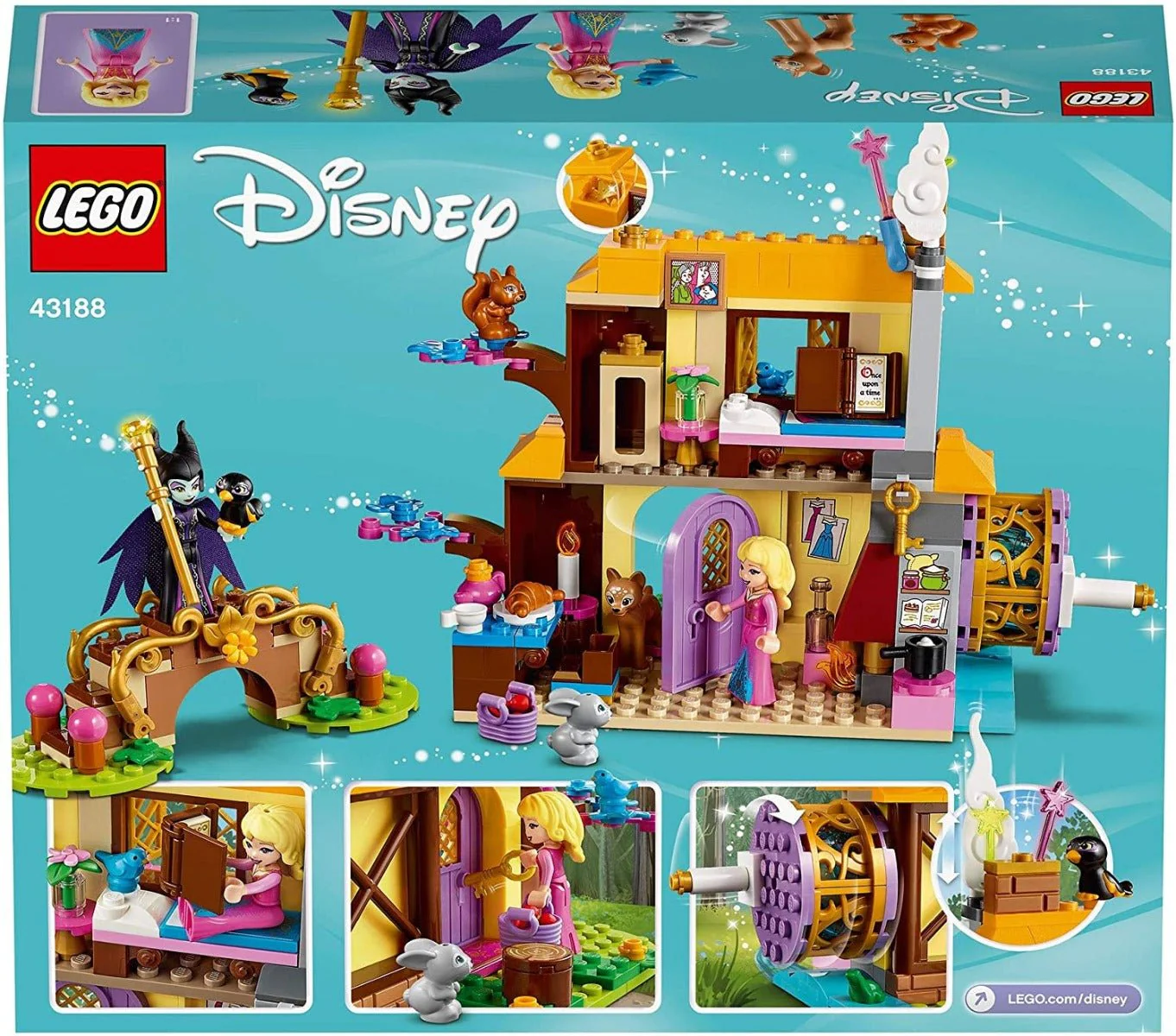 LEGO Aurora's Forest Cottage Set 43188 - Image 7