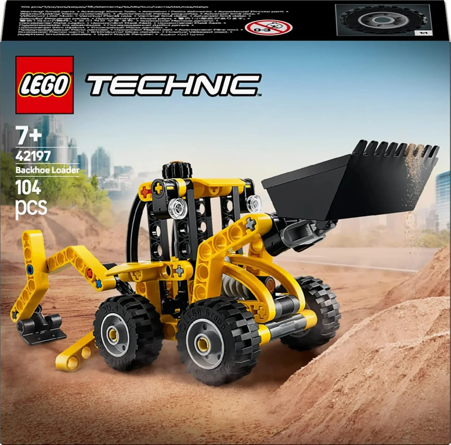 LEGO Backhoe Loader 6518551/42197 - Image 6