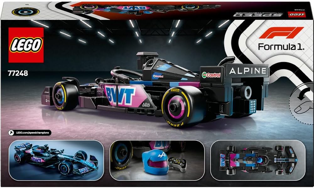 LEGO BWT Alpine F1 Team A524 Race Car 77248 - Image 3
