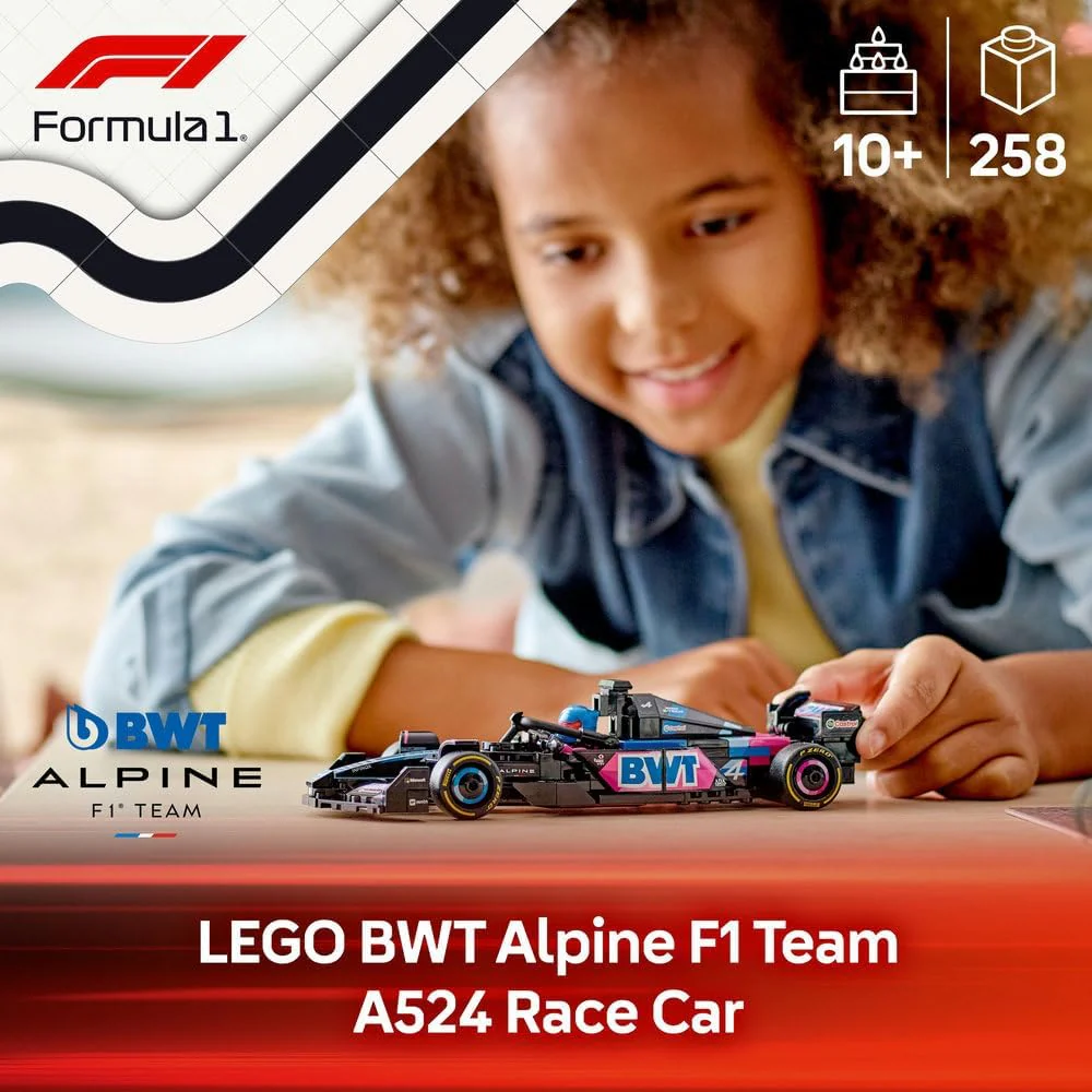 LEGO BWT Alpine F1 Team A524 Race Car 77248 - Image 8