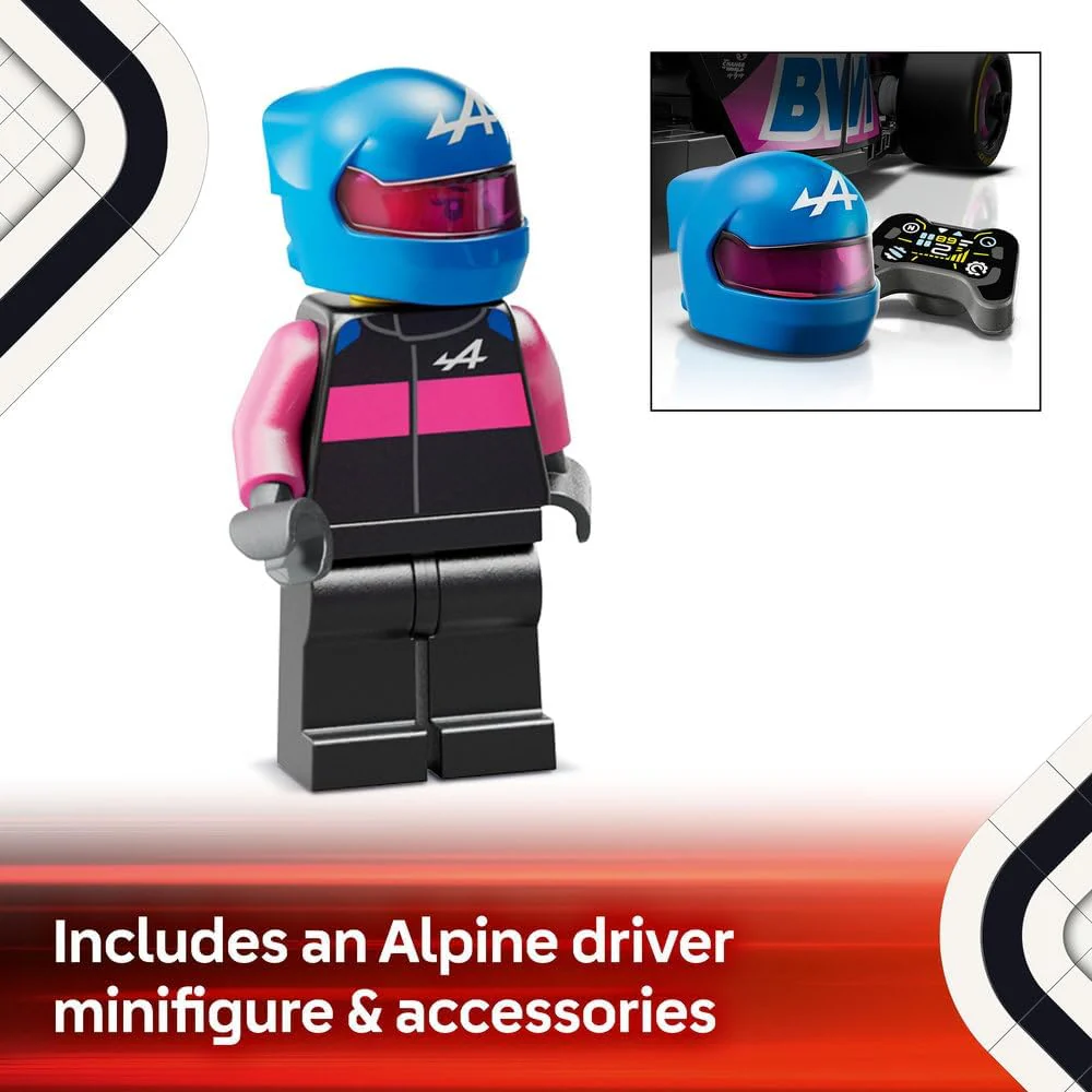 LEGO BWT Alpine F1 Team A524 Race Car 77248 - Image 9