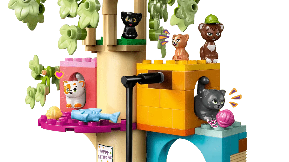 LEGO Cat Birthday Party & Tree House 42666 - Image 3