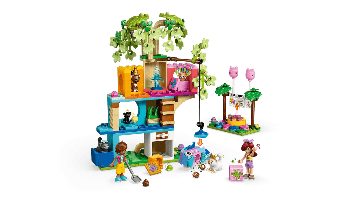 LEGO Cat Birthday Party & Tree House 42666 - Image 4