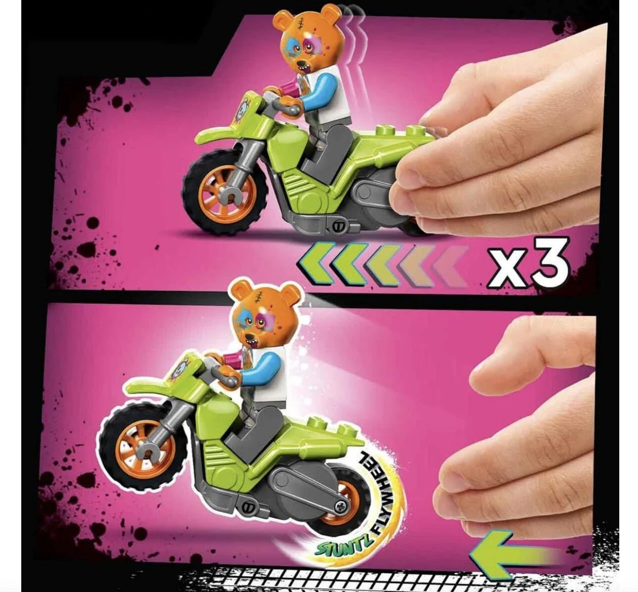 LEGO City Bear Stunt Bike 6425786/60356 - Image 5