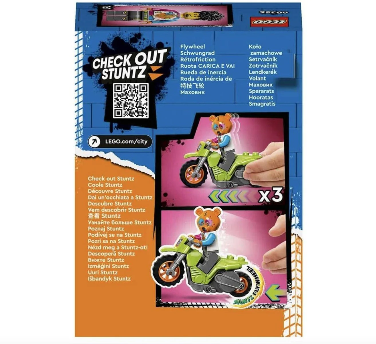 LEGO City Bear Stunt Bike 6425786/60356 - Image 8