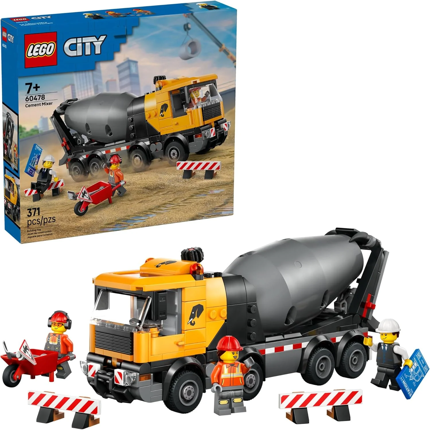 LEGO City Cement Mixer 60478