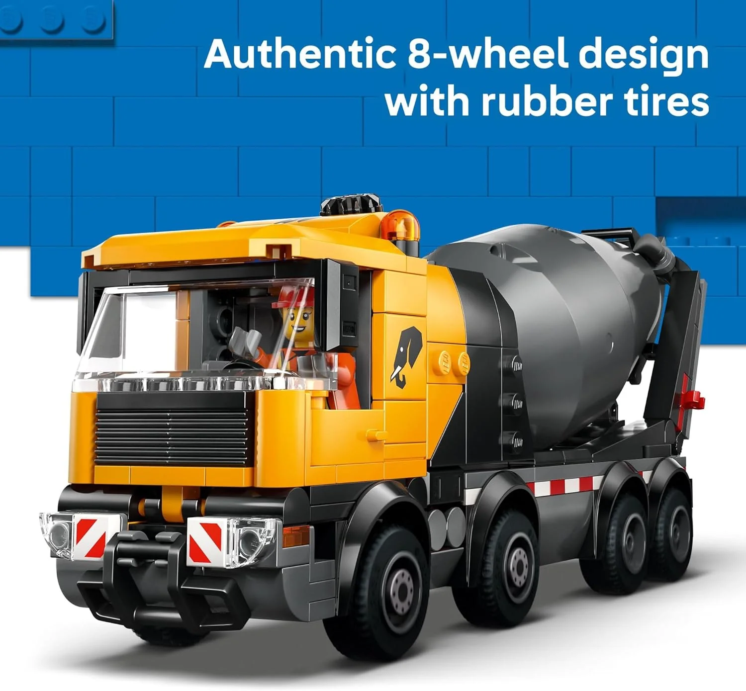 LEGO City Cement Mixer 60478 - Image 5