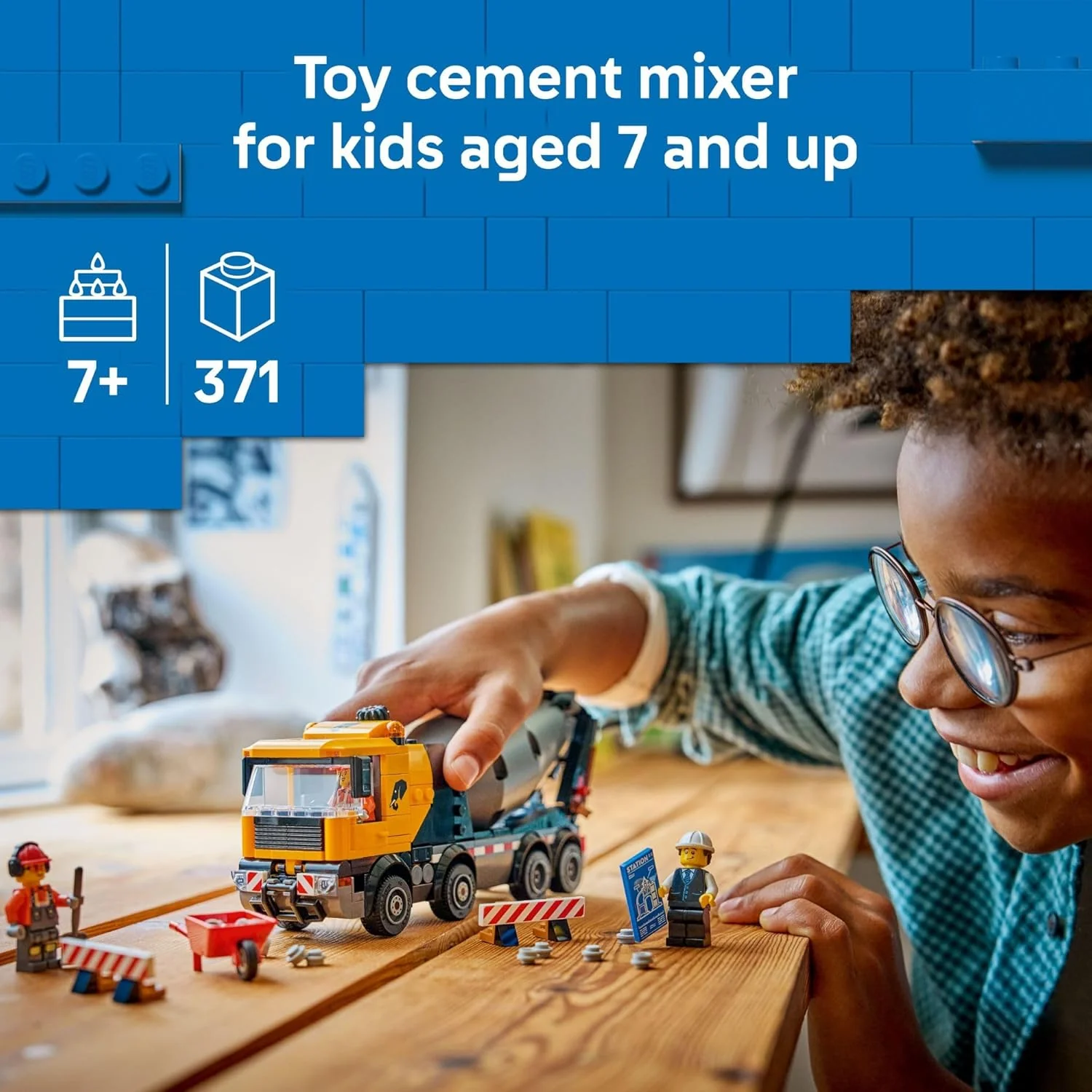 LEGO City Cement Mixer 60478 - Image 6