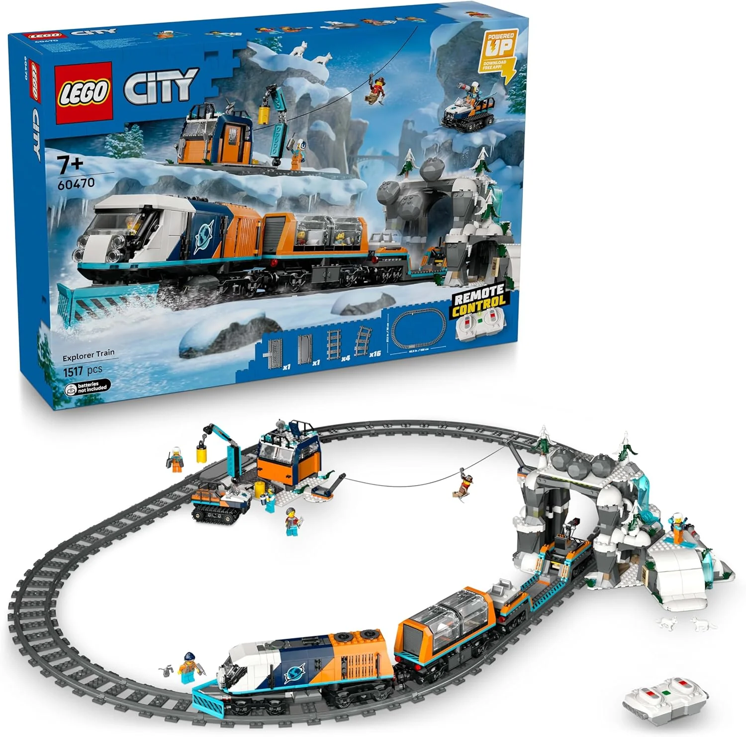 LEGO City Explorers' Arctic Polar Express Train V29 60470