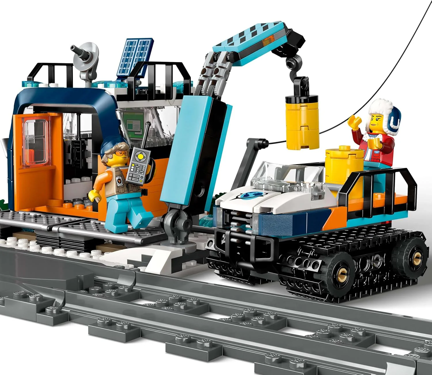 LEGO City Explorers' Arctic Polar Express Train V29 60470 - Image 5