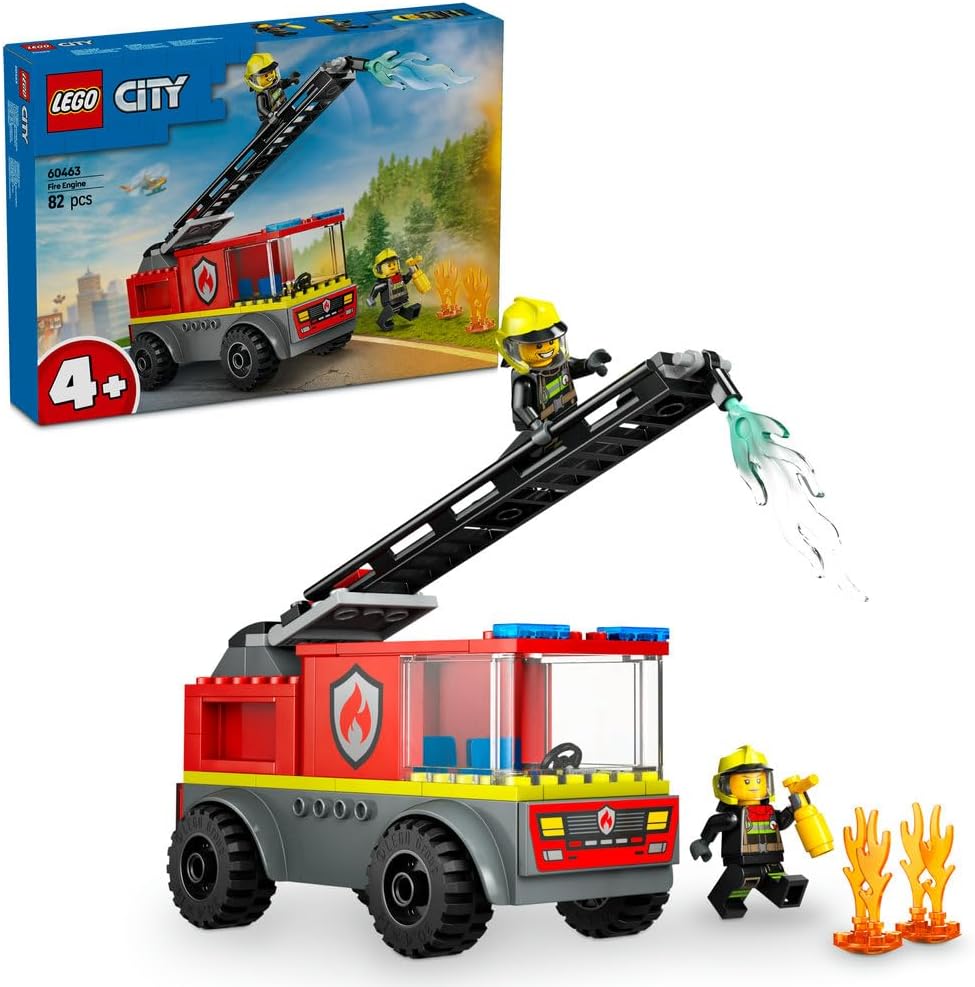 LEGO Fire Ladder Truck 6518568/60463 - Image 3